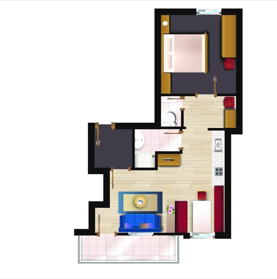 Appartements Daisy ザーファウス エクステリア 写真